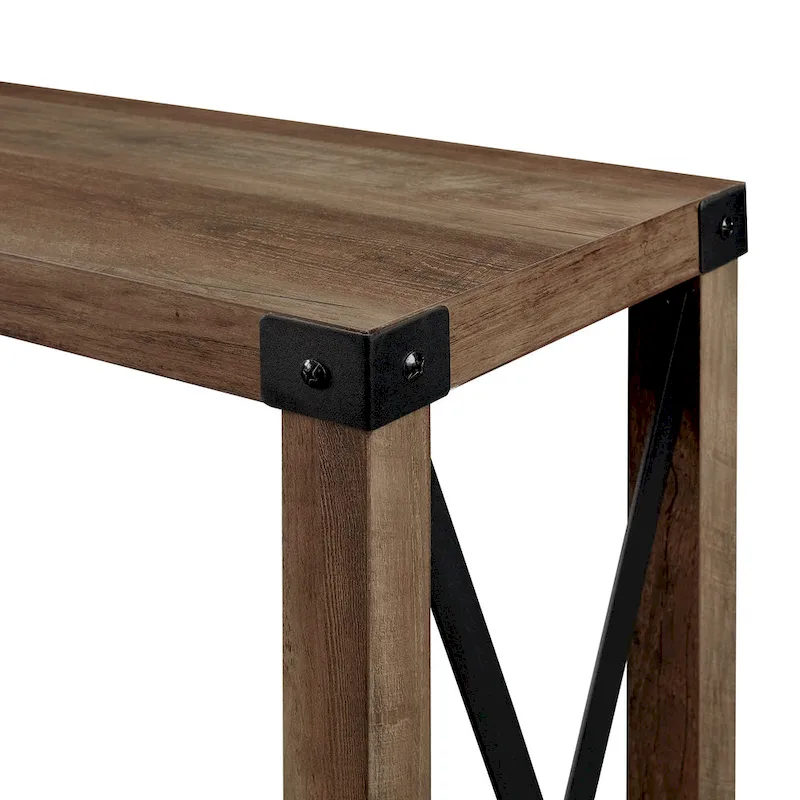 Middlebrook 46-inch X-frame Farmhouse Entry Table