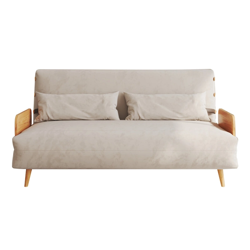 JASIWAY 59.1 Modern Upholstered Sofa Bed