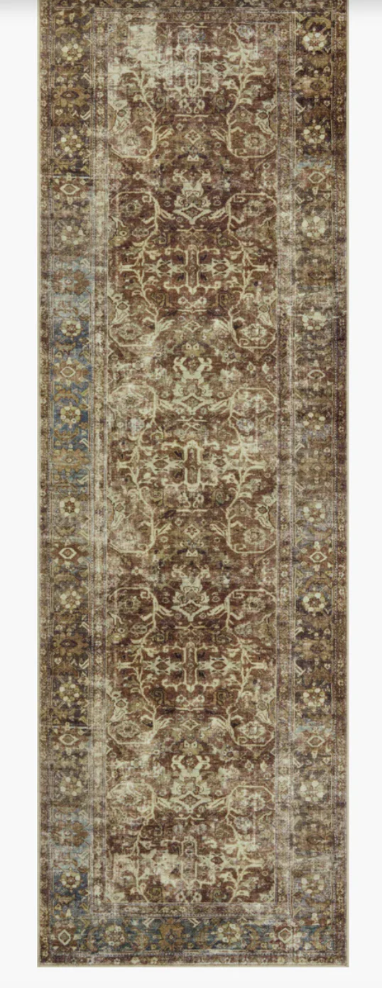 Sinclair Rust/ Lagoon Rug