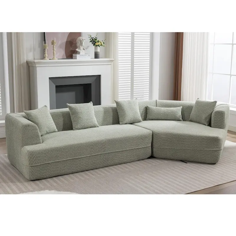 Modular Sleeper Sectional Sofa with Free Combination
