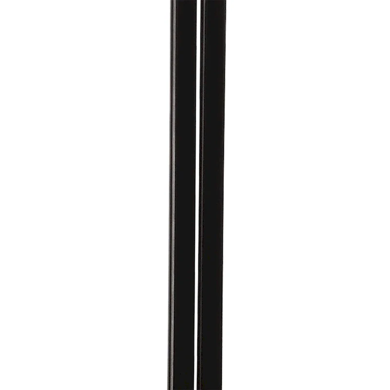 11-in Modern Classic Black Finish Glass Small Side Table End Table