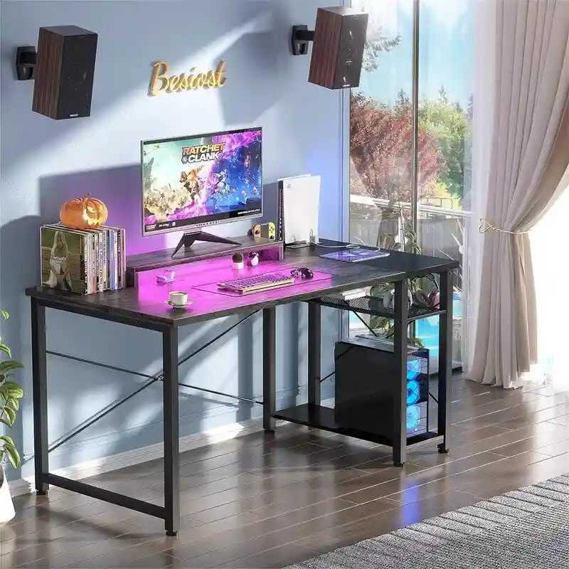 39.4 Gaming Desk with LED