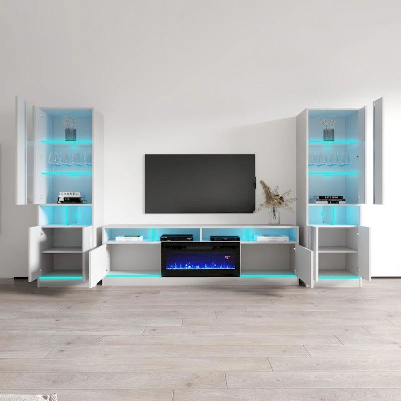 Disparo BL05-BK-BK Entertainment Center