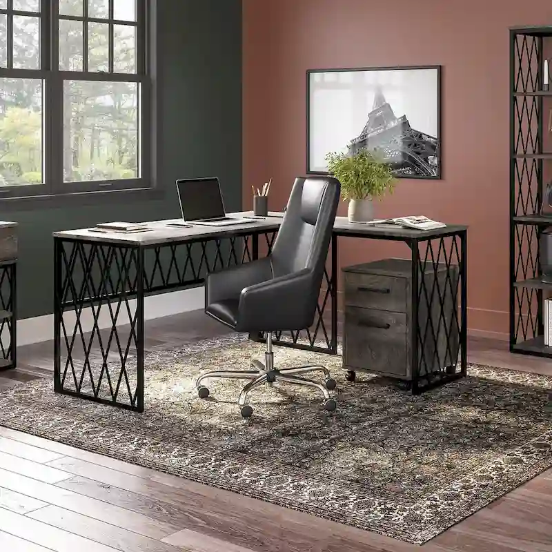 City Park 60W Industrial Writing Desk Home