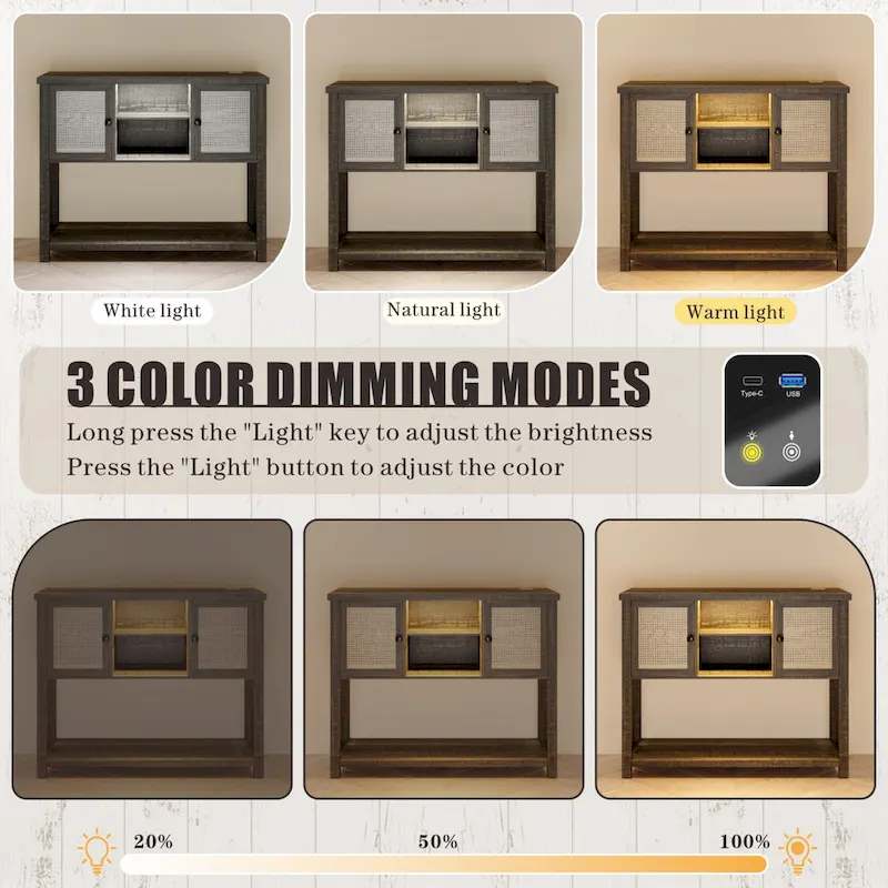 39Wide Console Table