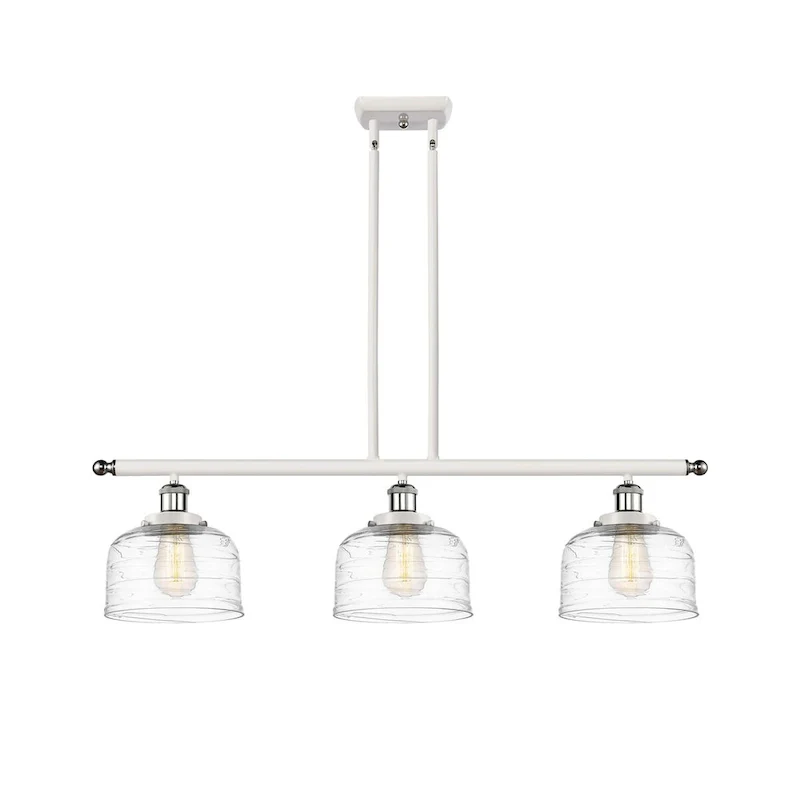 Innovations Lighting Bell - 3 Light 36  Island Light - 8  Shade