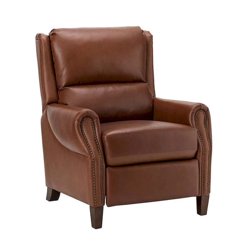 Alicia 32.68  Wide Genuine Leather Manual Recliner
