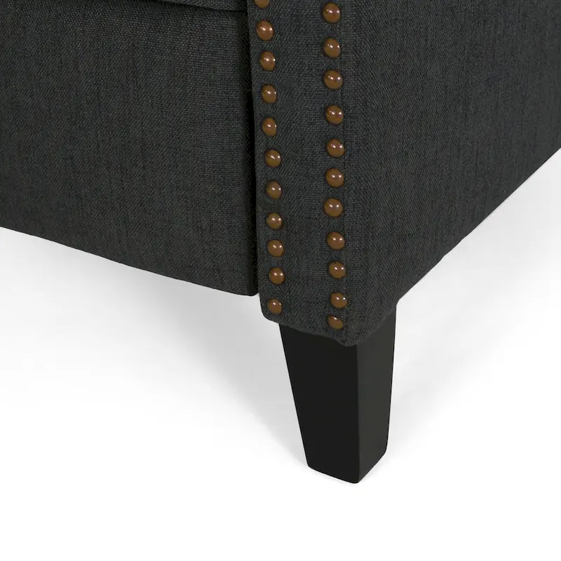 Cecelia Traditional Fabric Pushback Recliner by Christopher Knight Home