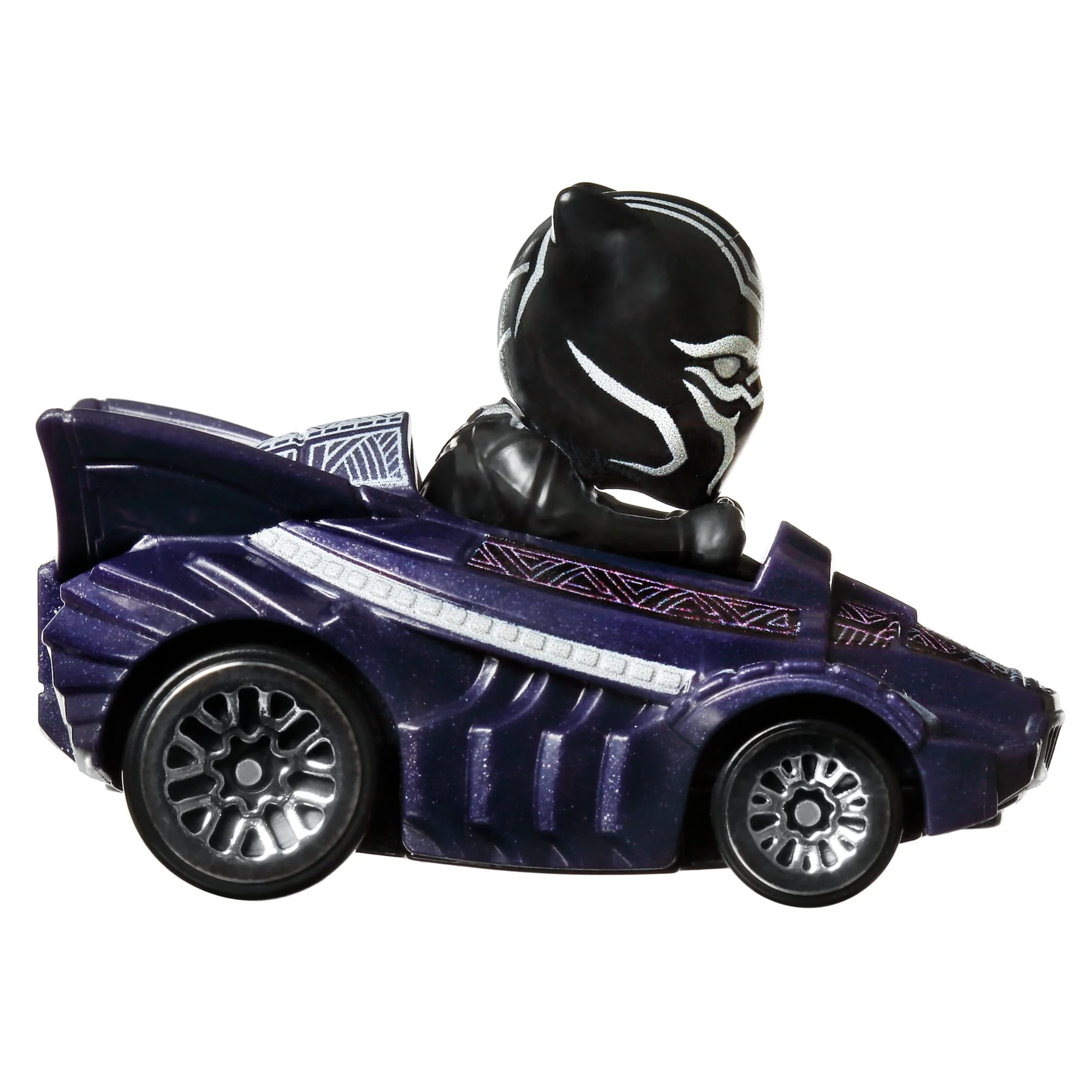 Hot Wheels RacerVerse Vehículo de Juguete Black Panther en Jet