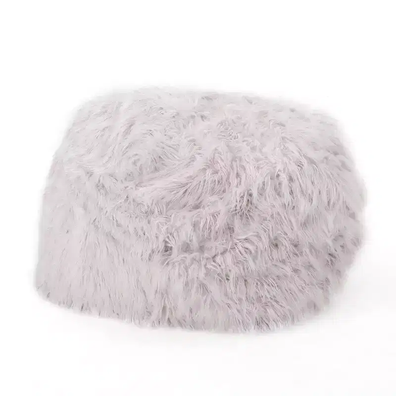 Lachlan Furry Bean Bag - Christopher Knight Home