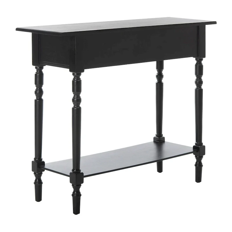 Arvilla Grey 2-Drawer Console Table - 37.8 x 13 x 31.9 - 38Wx13Dx32H