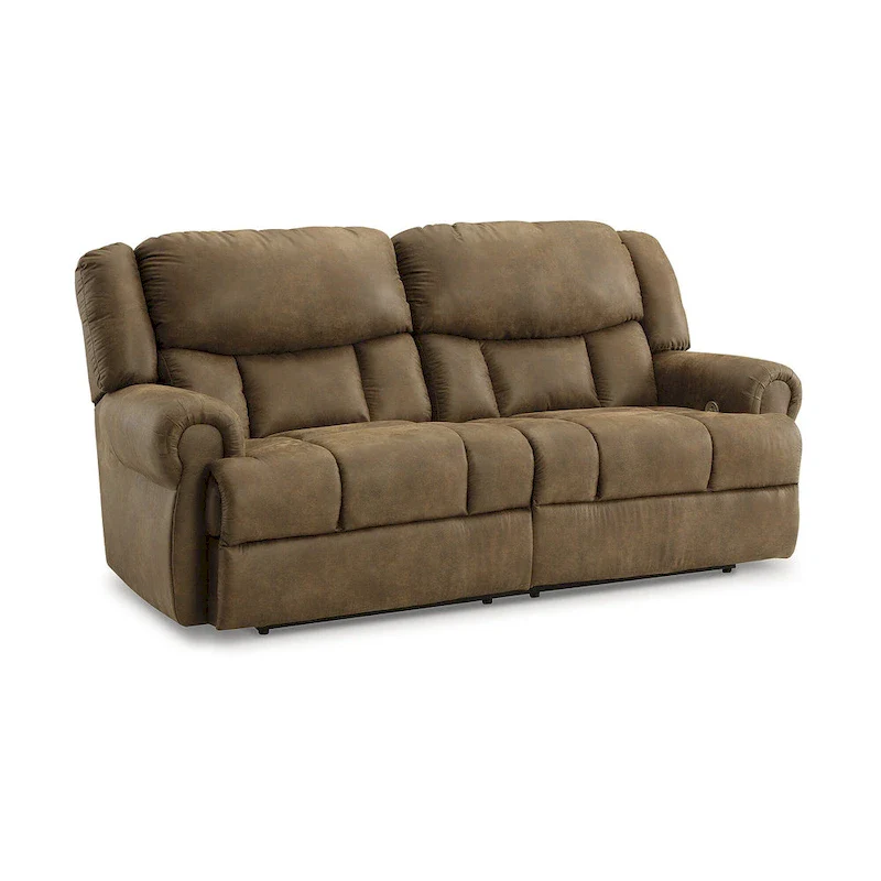 Signature Design by Ashley Boothbay Brown Power Reclining Sofa - 92W x 42D x 47H