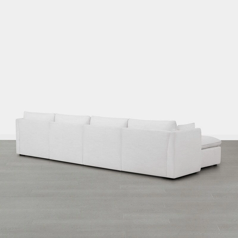 Cypress U-shape Sectional Couches Modular Sofa with Ottoman