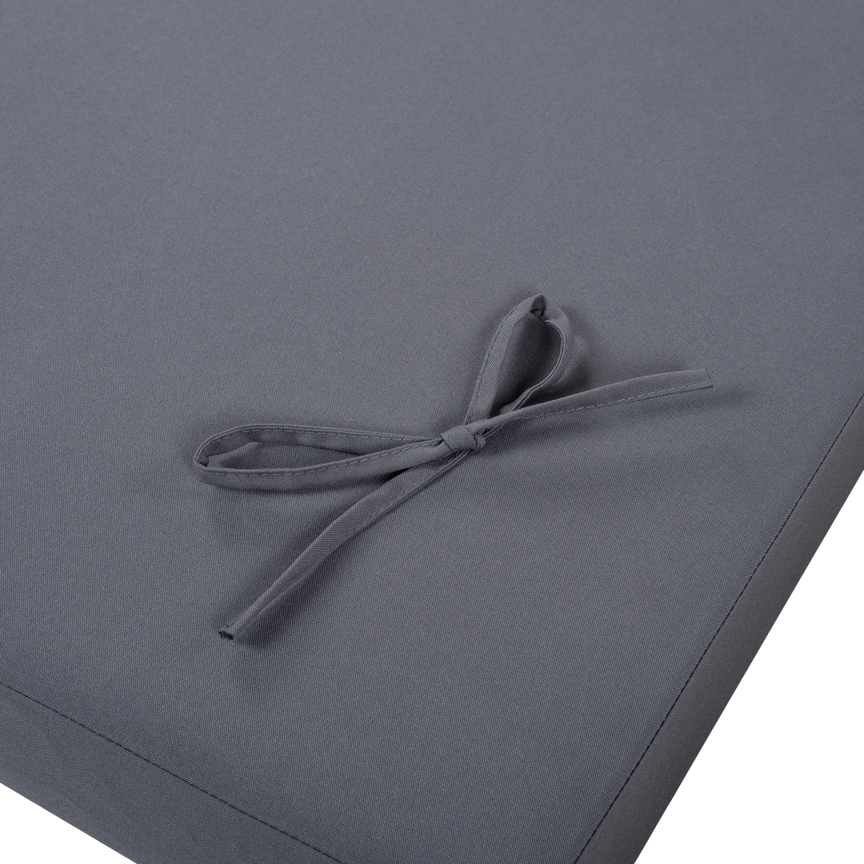 Walker Edison | Teak Lounge Chaise Sunbed