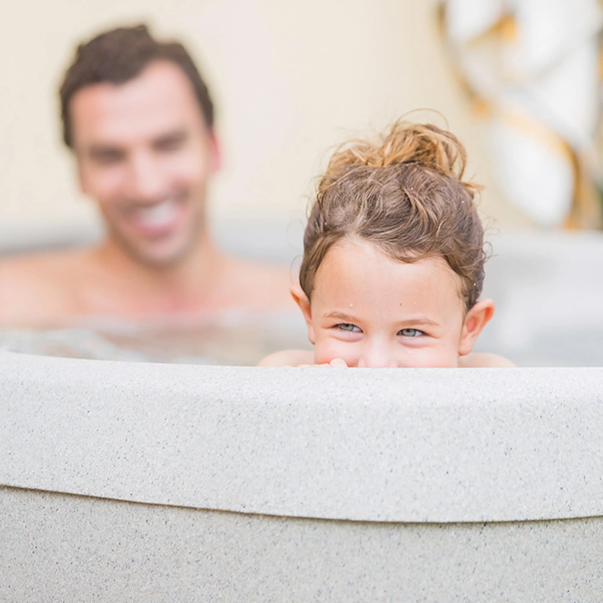 Lifesmart LS100DX 4-Person 20-Jet 110v Plug and Play Spa with Waterfall