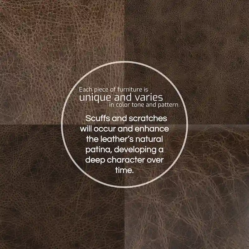 Poly & Bark Mateo 82.5 Sofa - Full Grain Genuine Italian Leather