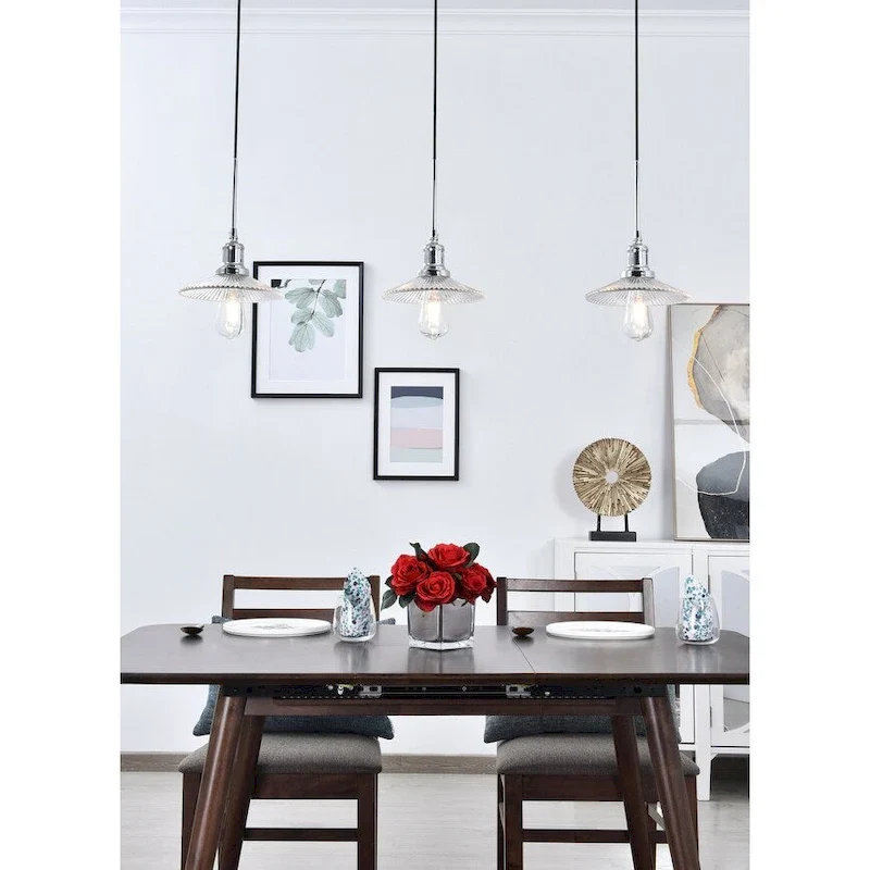 Waltz 3 light black Pendant