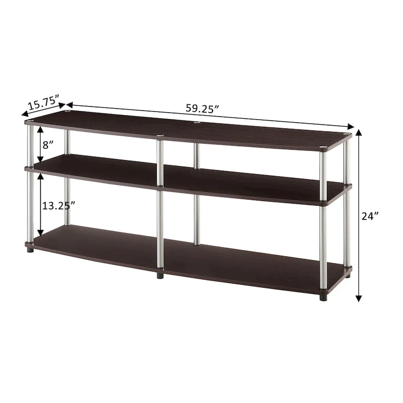 Convenience Concepts Designs2Go 3 Tier 65 inch TV Stand