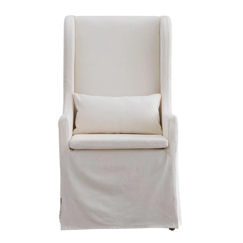 Sabera Shabby Chic Round X-Base Dining Set - Double X Back by iNSPIRE Q Classic