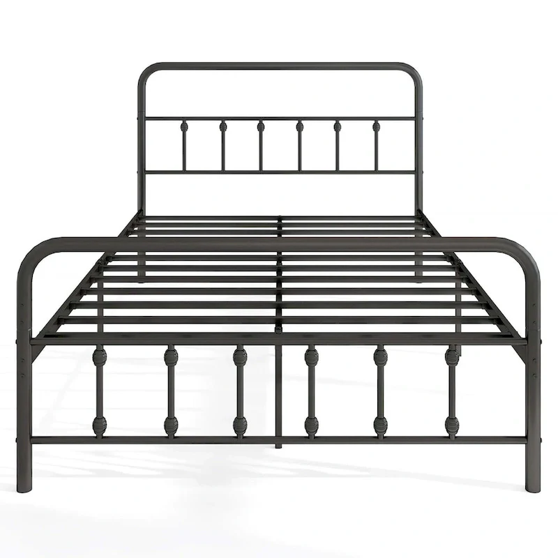 Costway Full/Queen/King Size Bed Frame with Headboard Under Bed