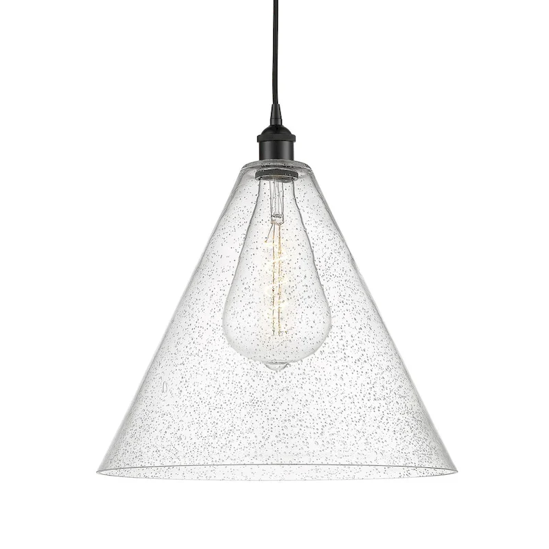 Innovations Lighting 616-1P-18-16 Edison Cone Pendant Edison Cone 16