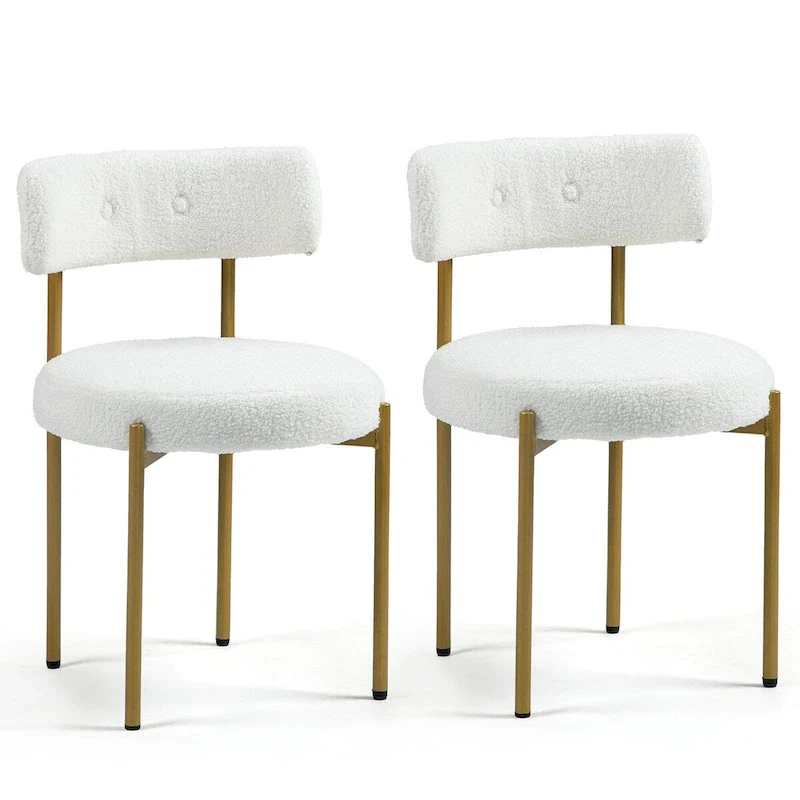 AVAWING Dining Chairs Mid-Century Modern Kitchen Chairs Set of 2