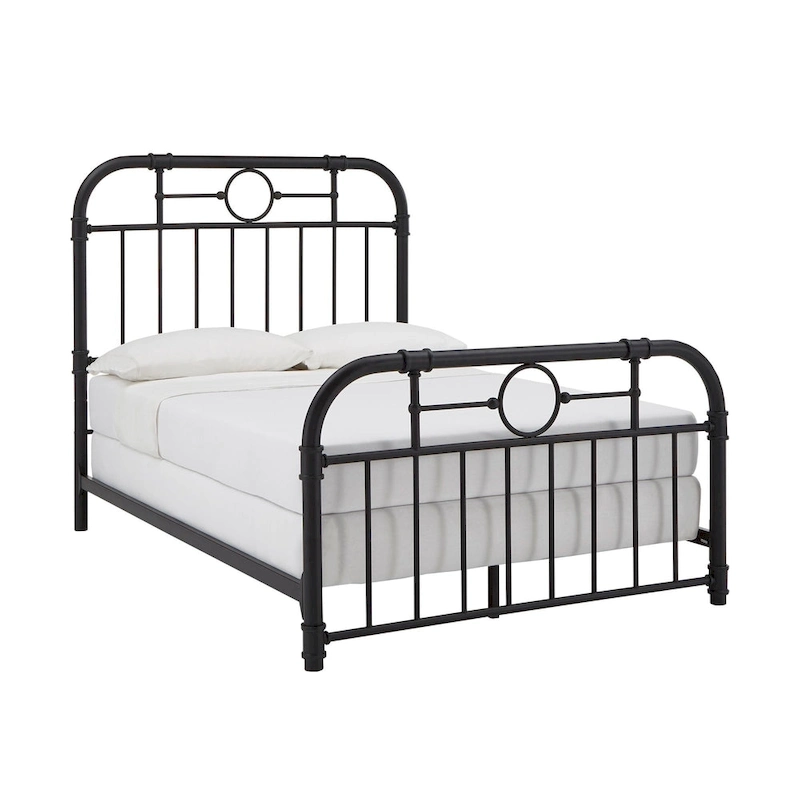 Kendal Black Metal Bed by iNSPIRE Q Classic