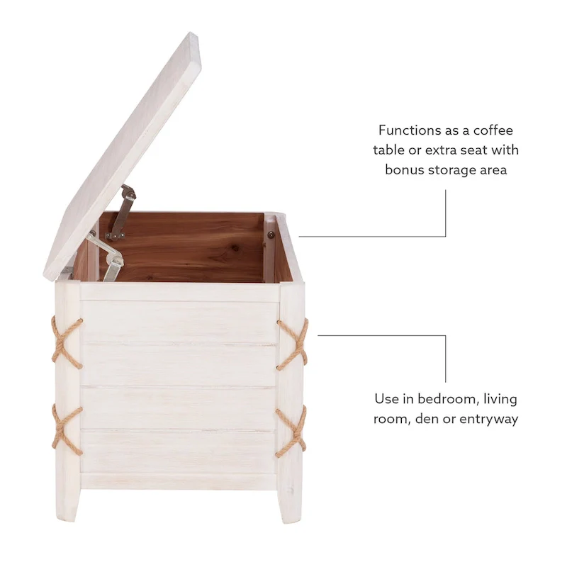 Harding Rope Cedar Chest