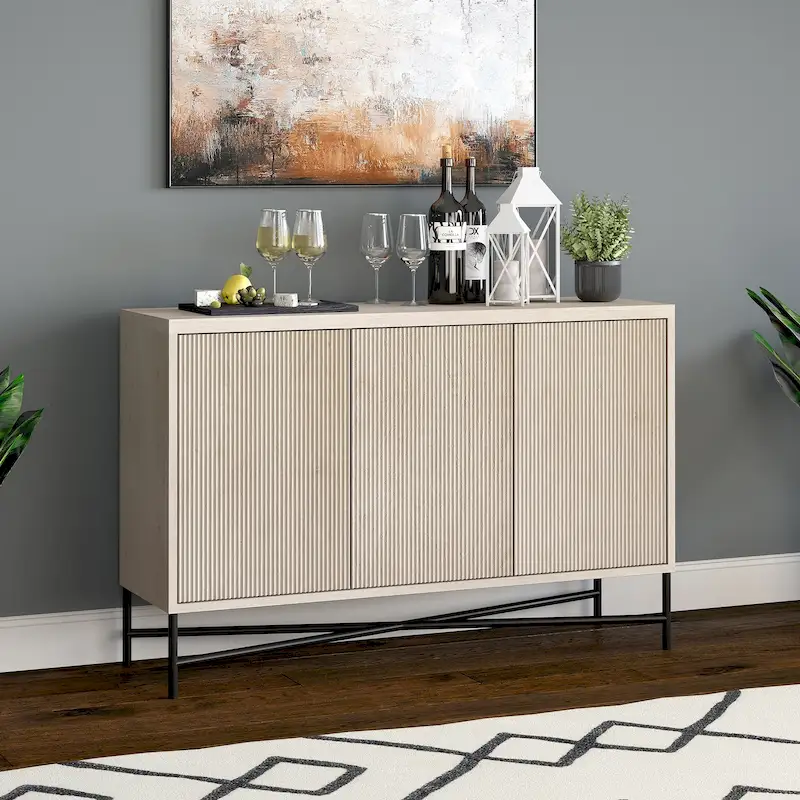 Brighton 48 Wide Rectangular Buffet Table - 47.5 Wide