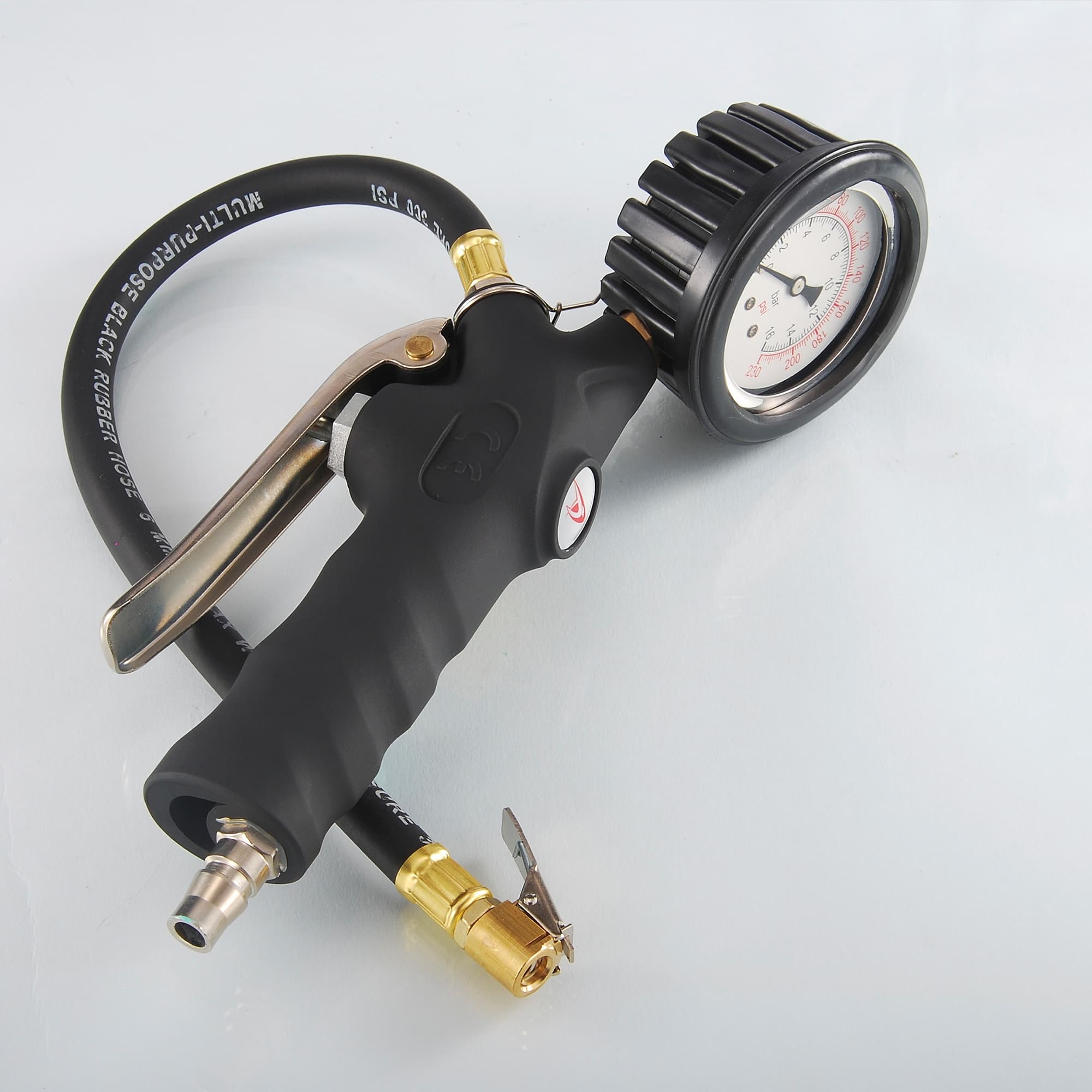 SEAPENG DP-702 Automatic Tire Inflator Gauge, 0-230 PSI for cars, trucks, RVs and garages