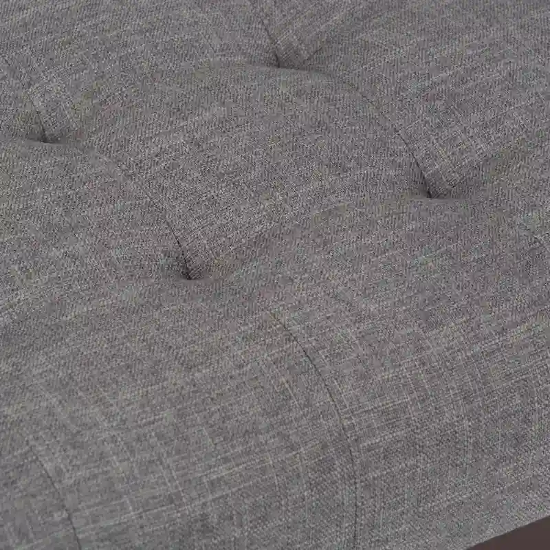 WYNDENHALL Tierney 40 inch Wide Mid Century Modern Rectangle Ottoman Bench