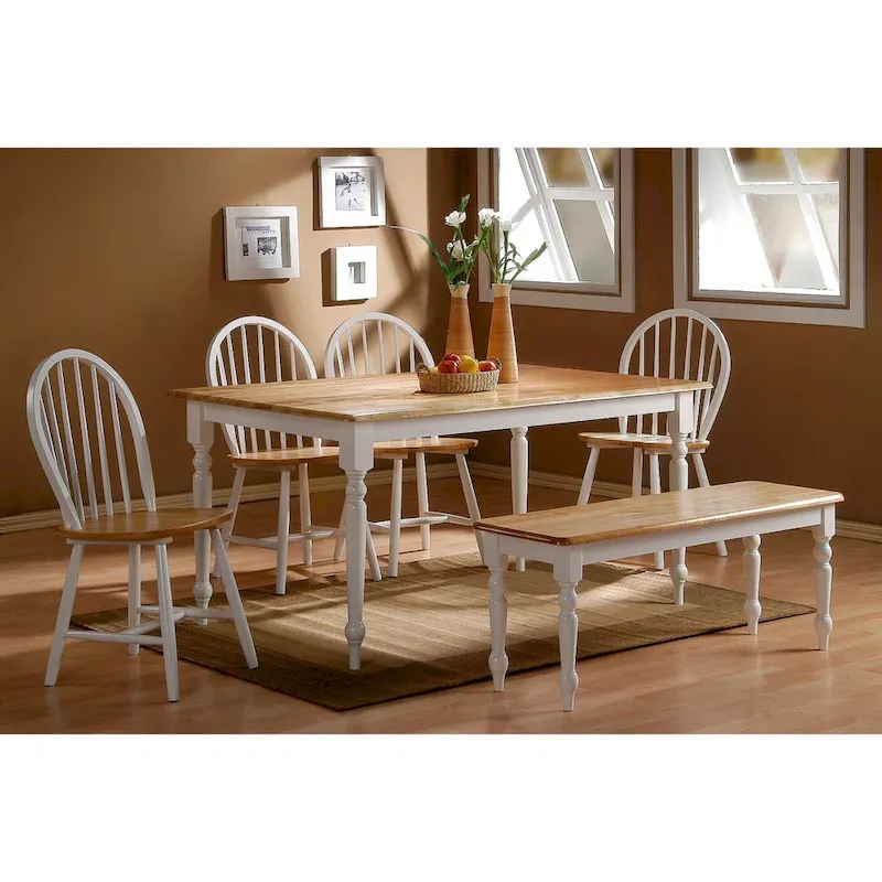 Rectangle Dining Table - Cream