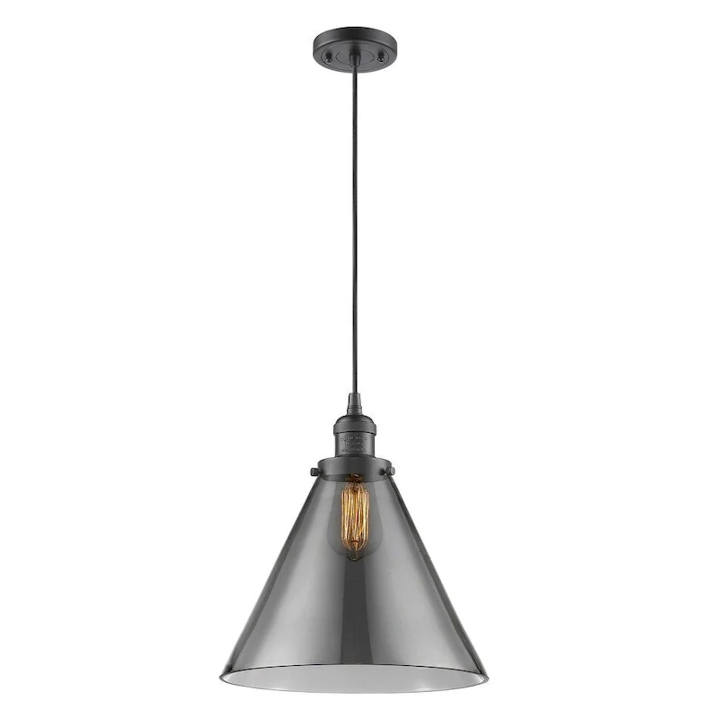 Innovations Lighting X-Large Cone Single Light 12  Wide Pendant