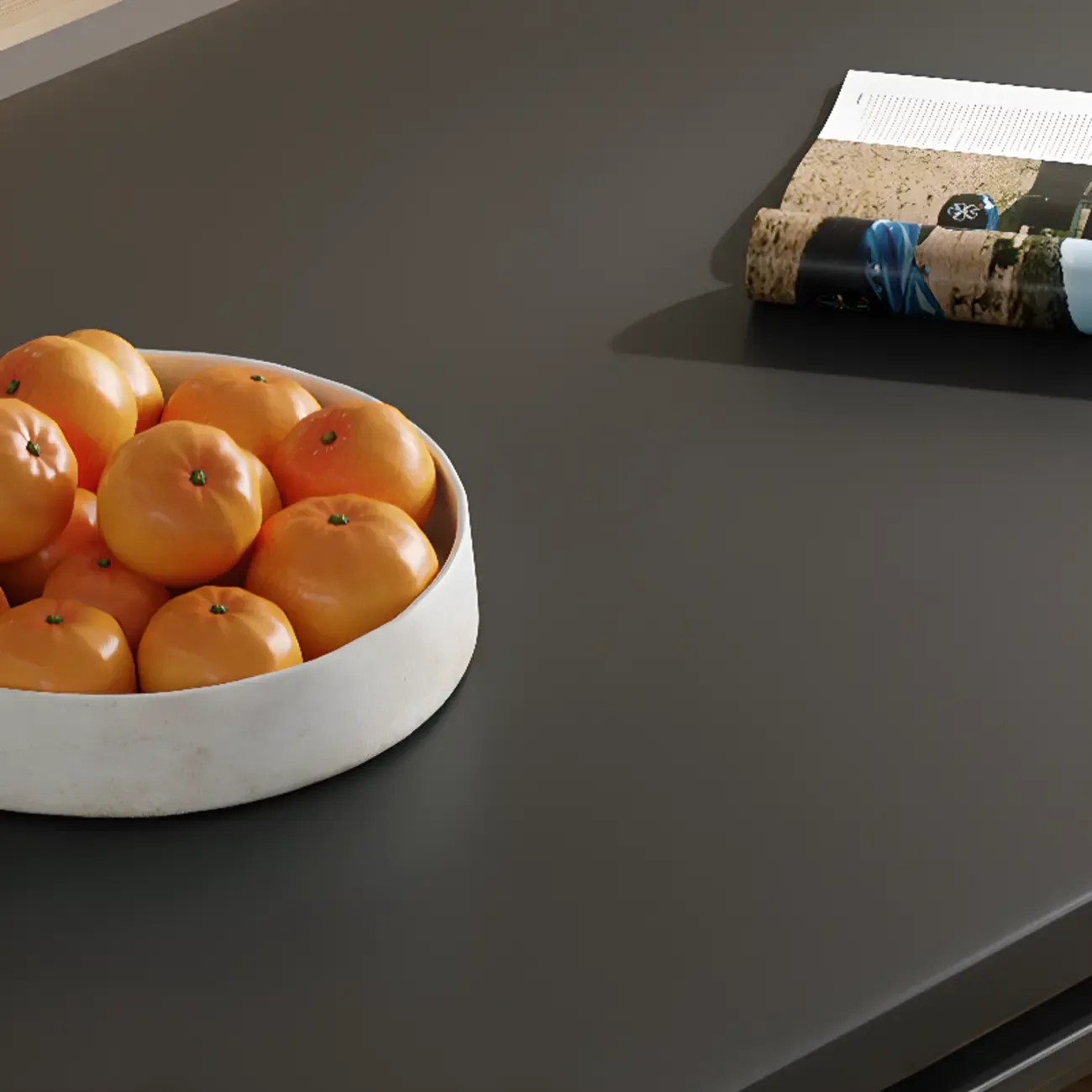 Modern Black Wooden Rectangular Coffee Table with Drawers