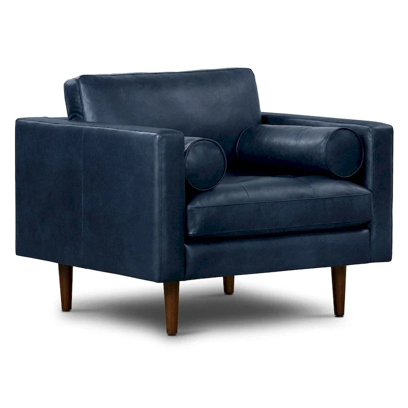 Napa Lounge Chair - Genuine Italian Leather
