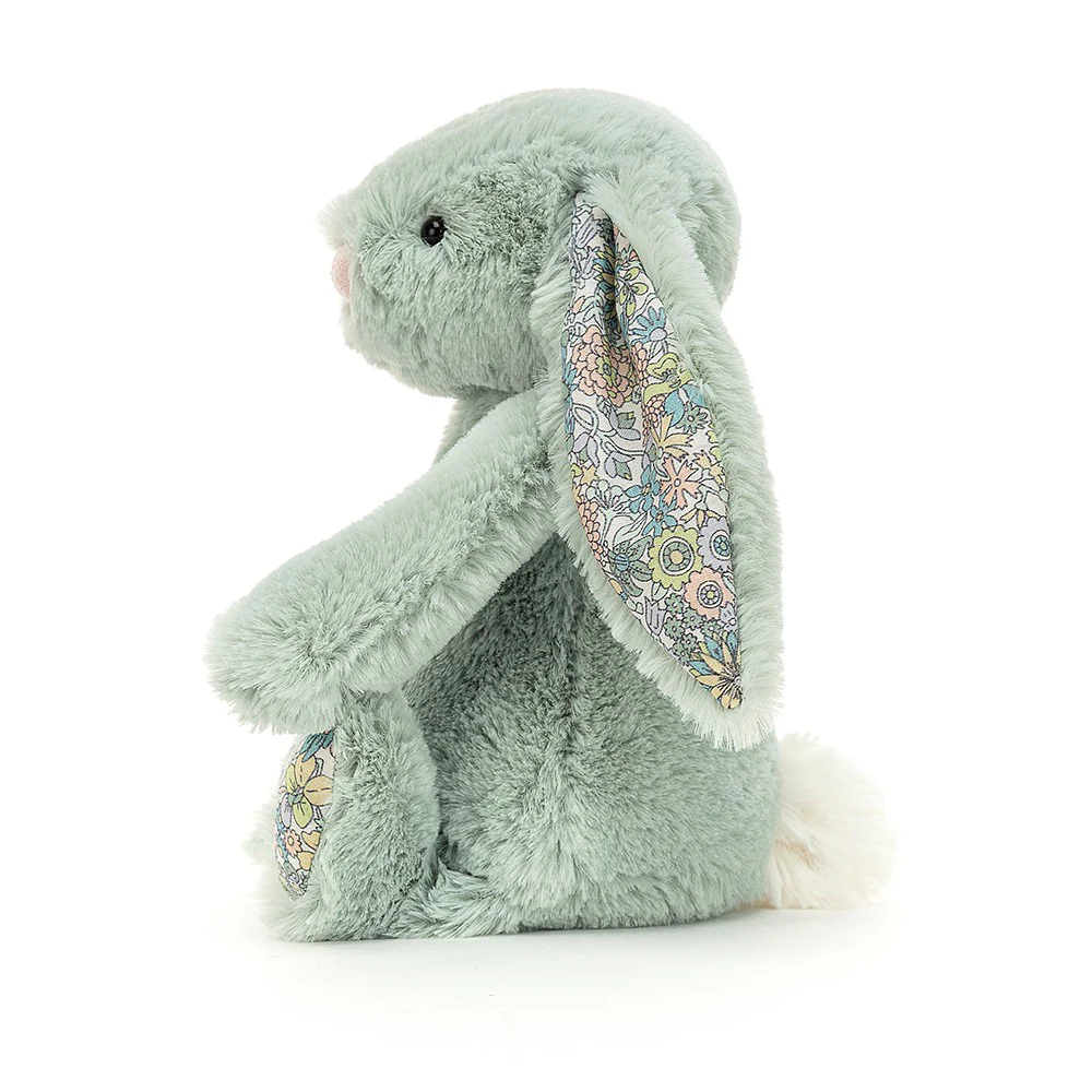 Jellycat Bashful Bunny Blossom Sage Little (Small) 18cm