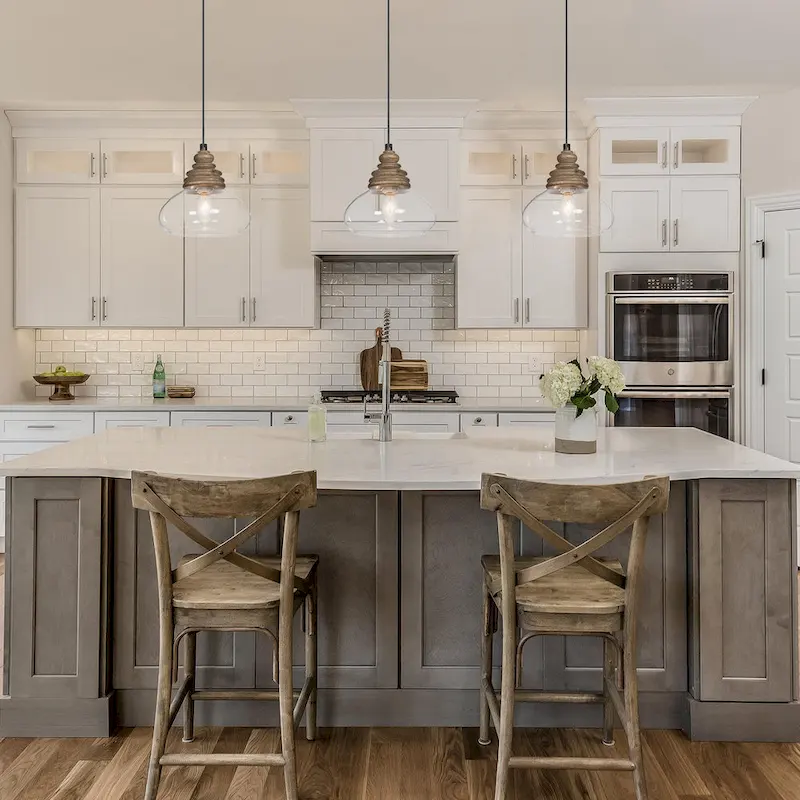 The Gray Barn Farmhouse 1-Light Wood Pendant Lights with Pumpkin Glass Shade - 7.5  L x 7.5  W x 7.5  H