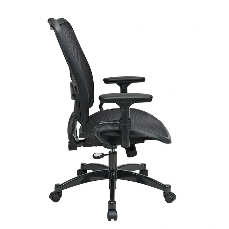 Professional Chair with Gunmetal Finish Accents