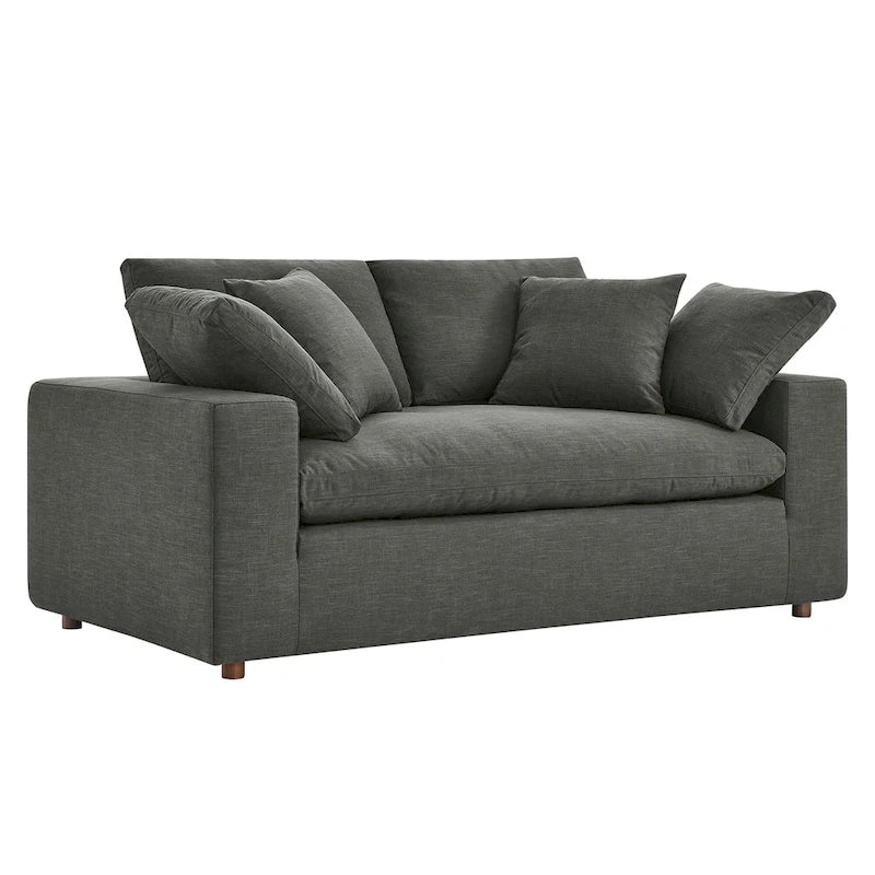 Commix Down Filled Overstuffed Loveseat - N/A