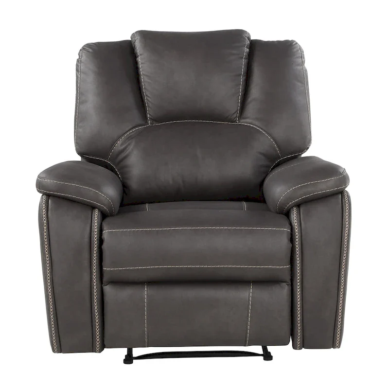 Steve Silver Kameryn Faux Leather Manual Recliner