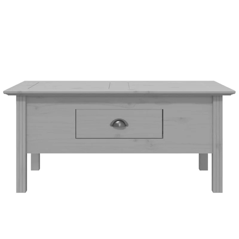 Solid Pine Coffee Table / Living Room Accent Side Table — 39.4