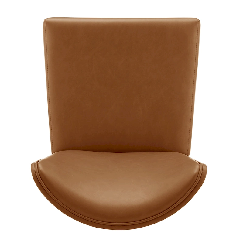 Albie KD Faux Leather Counter Stool