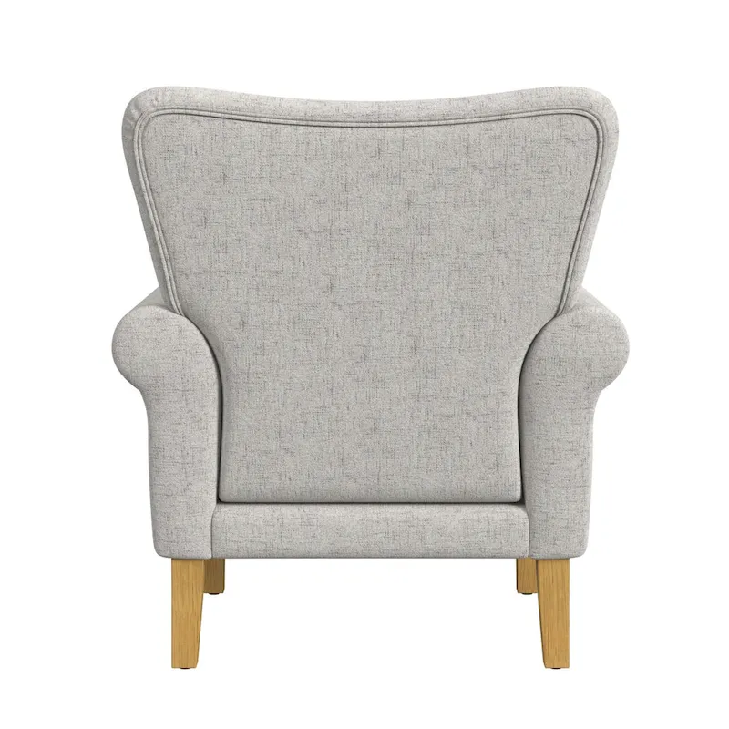 HomePop Rolled Arm Accent Chair