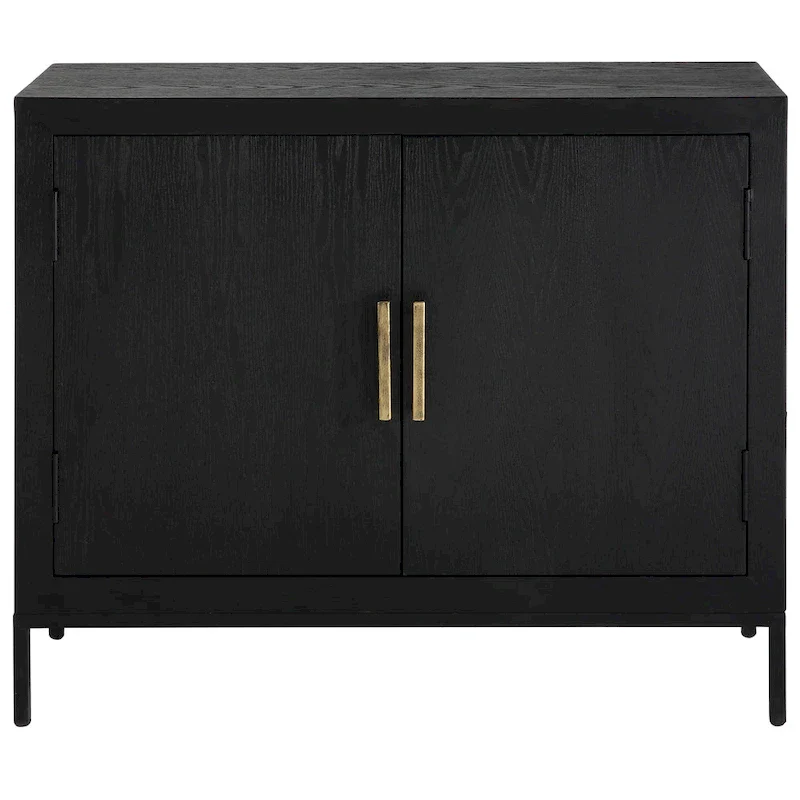 Dark Oak 2-Door Cabinet - 40.25