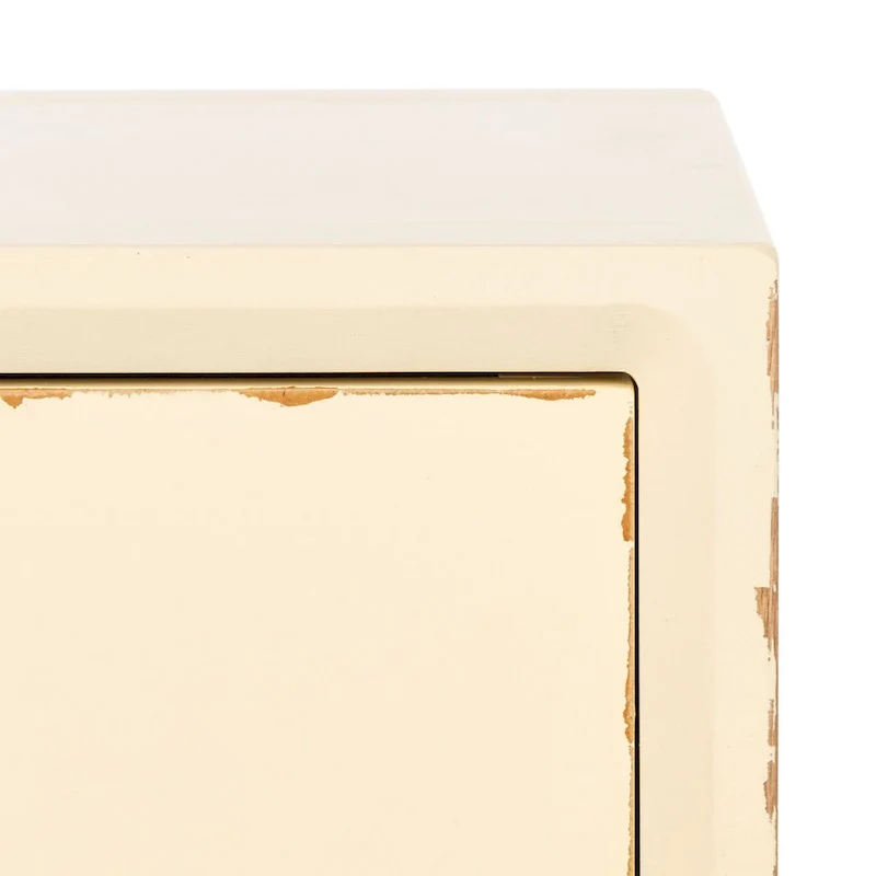 Pine Wood End Table with Sculptured Legs (18