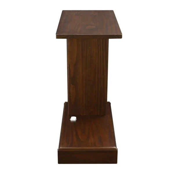 Monroe C-Table with Concealed Drawer, Concealment Furniture