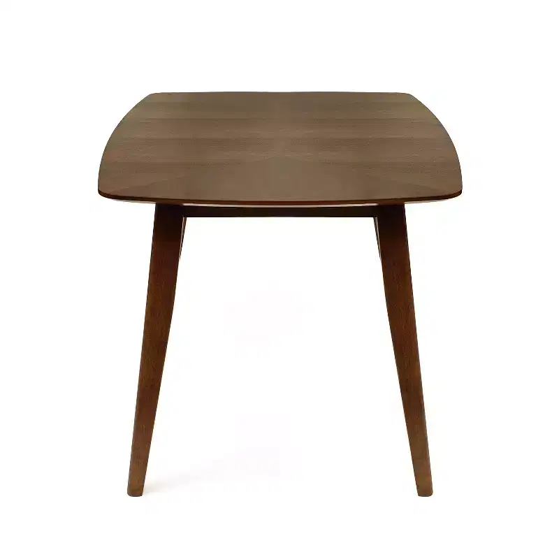 Christopher Knight Home Walton 7 Pieces Mid-Century Modern Rubberwood Upholstered Dining Set