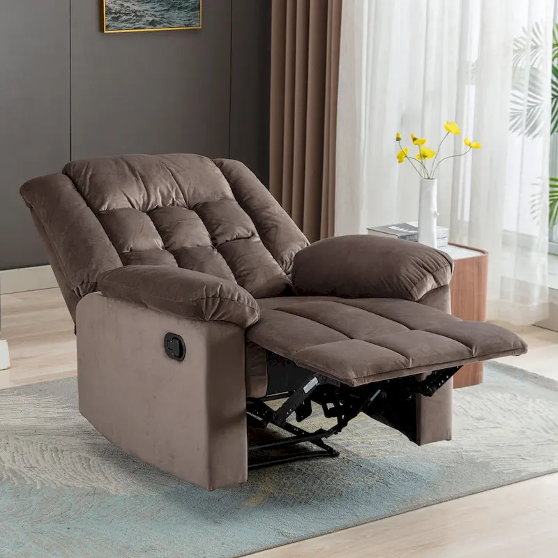 Ebello Classic Soft Padded Manual Recliner