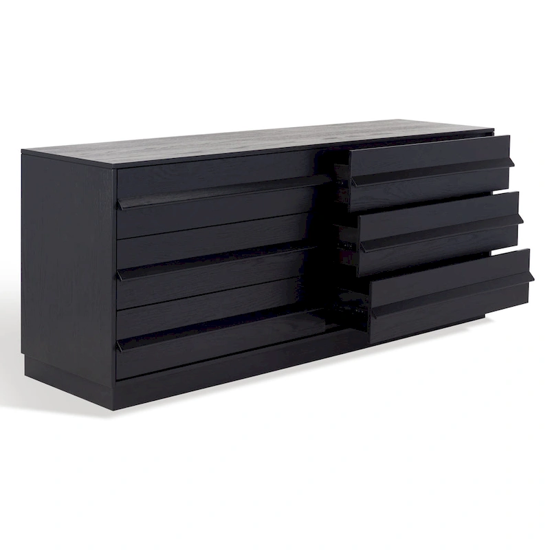 SAFAVIEH Couture Milada 6 Drawer Wood Dresser