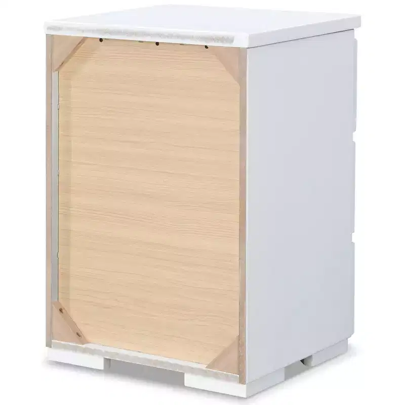 Belmont 3 Drawer Nightstand - Finch